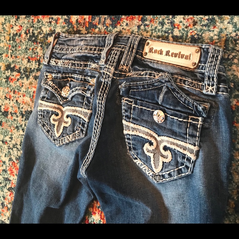 Women’s Rock Revival boot-cut jeans